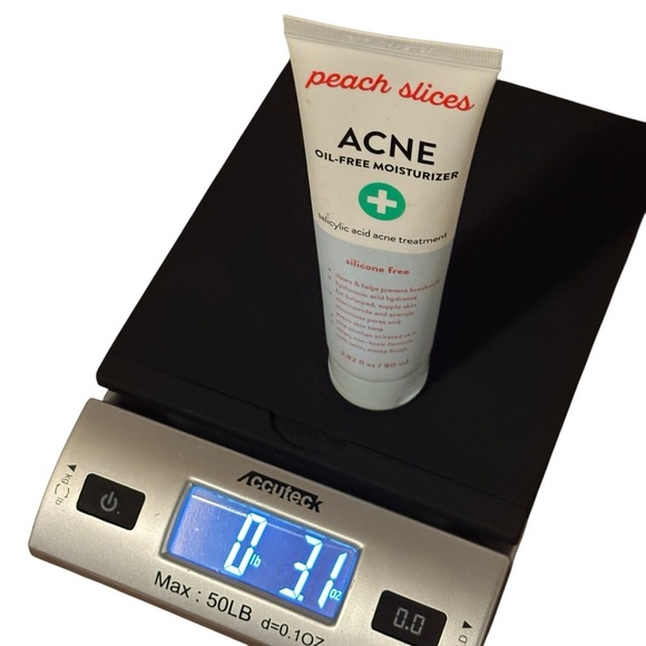 Peach Slices Acne Oil-Free Moisturizer 2.82 oz - Picture 4 of 4
